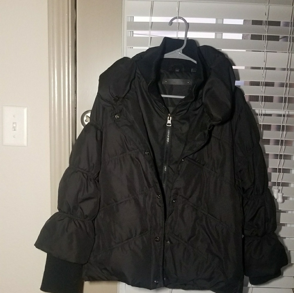 Steve Madden Black Puffer Coat